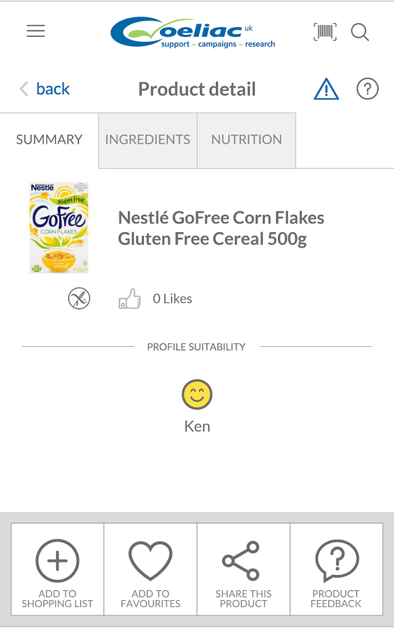 Gluten free food checker – Android Apps on Google Play