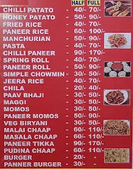 Sharma Hotel menu 1