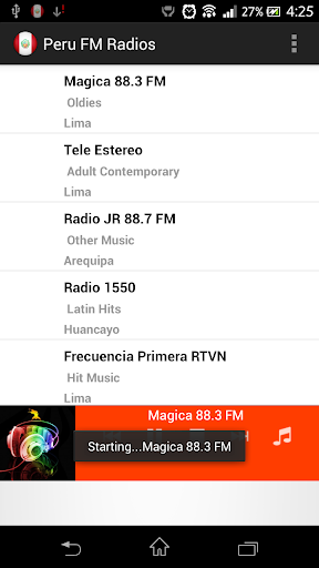 Peru FM Radios