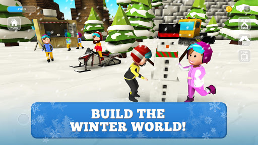 Snowboard Craft: Freeski, Sled Simulator Games 3D