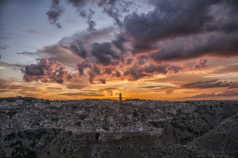 Tramonto sui Sassi di Domenico Cippitelli