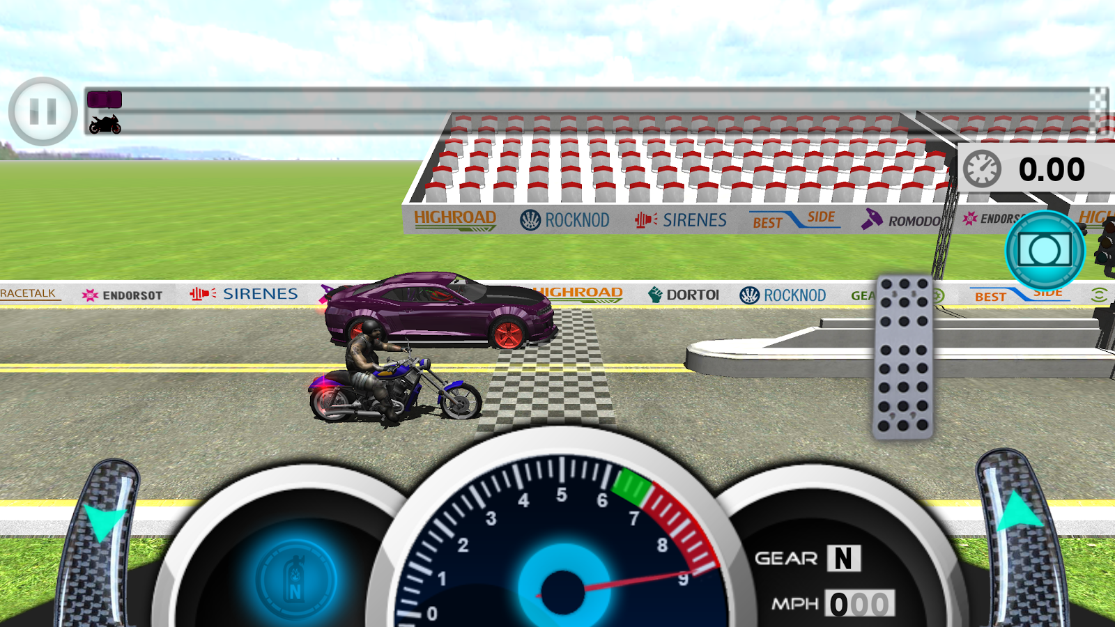 Drag Motorbike Racing Apl Android Di Google Play