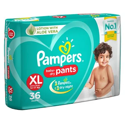 PAMPERS BABY DRY PANTS L 11'S/12'S