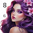 Beauty Color by number game icon