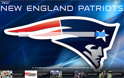 New England Patriots (unofficial) New Tab