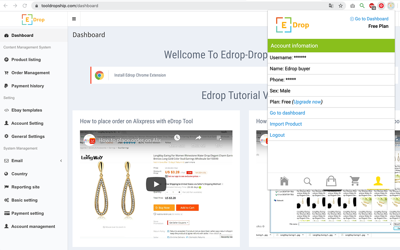 EDrop - Drop Shipping Tool Preview image 3