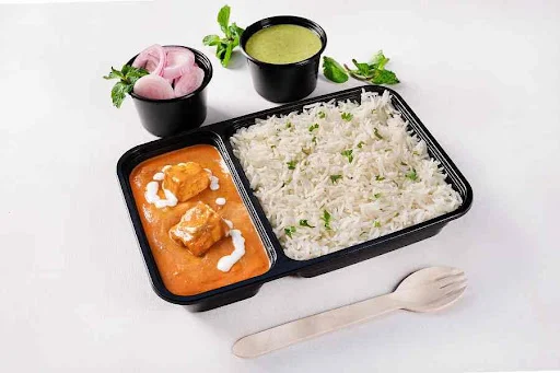 Shahi Paneer Rice Meal