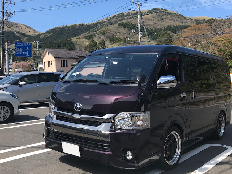 ハイエースのあてのないドライブ・家族旅行に関するカスタム事例の投稿画像2枚目
