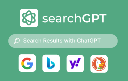 SearchGPT for Chrome small promo image