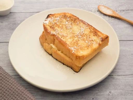French Toast Stuffed With Cream Cheese And Raspberry Filling