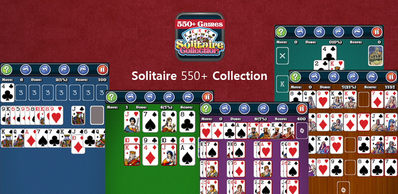 550+ Card Games Solitaire Pack