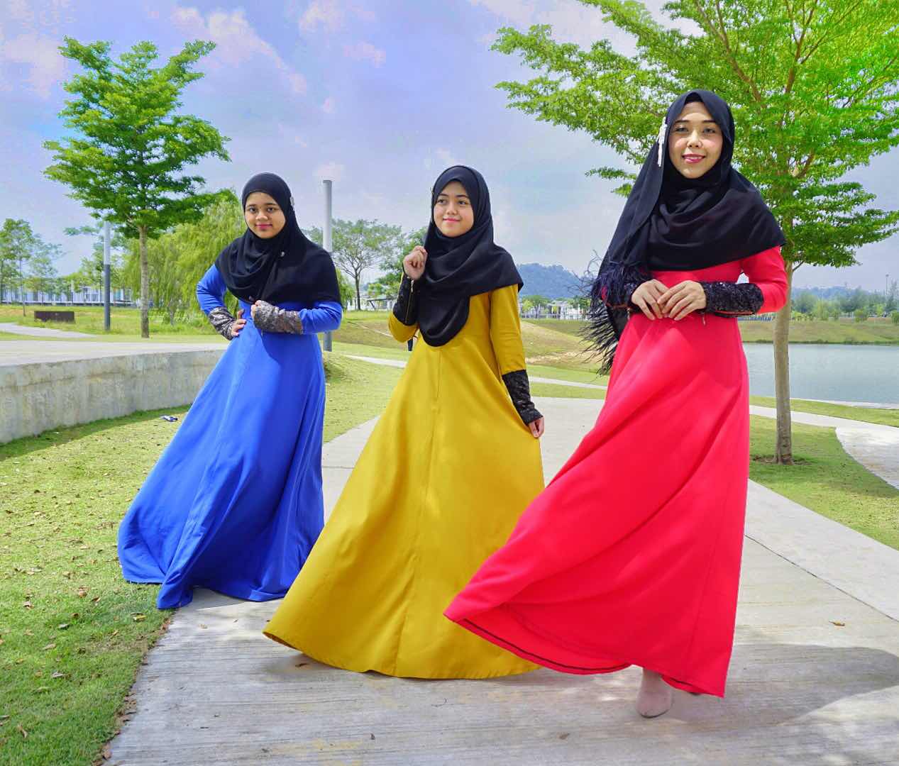 premium beautiful raya pkp covid 2020 jubah muslimah 