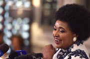 Winnie Madikizela-Mandela.