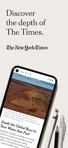 Screenshot The New York Times