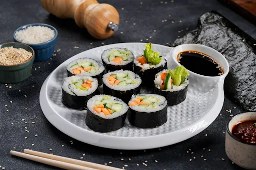 Veg Kimbap [8 Pieces]