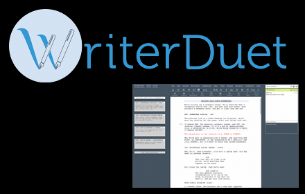 WriterDuet chrome extension