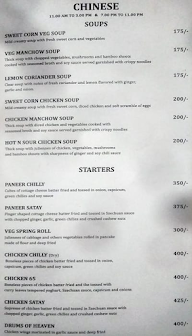 Cinnamon Restaurant menu 7