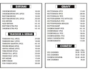 The Mughal Empire menu 2