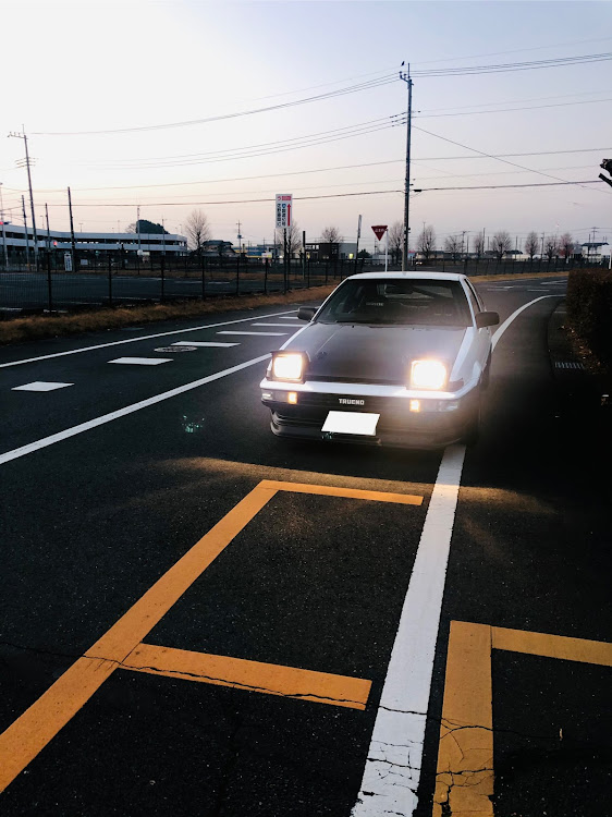 スプリンタートレノの早朝ドライブ・佐野アウトレットに関するカスタム事例の投稿画像2枚目