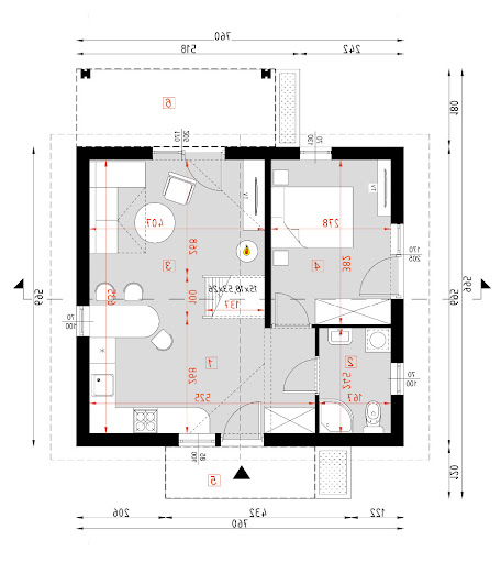 D312 - Rzut parteru