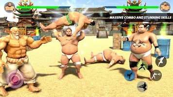 Sumo Wrestling 2020 Live Fight Screenshot