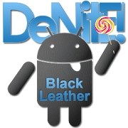 CM12 Theme  Black Leather Blue Download gratis mod apk versi terbaru