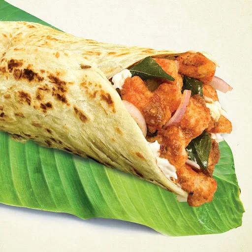 Andhra Chicken Roll