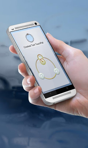Crooked Text TouchPal