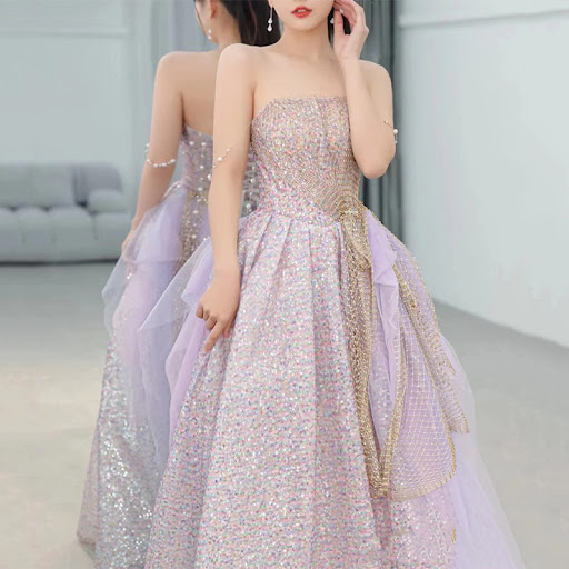 Title 4, Light Purple Host Star Sky Toast Suit — Experie...