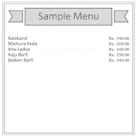 Mahabir Kunj menu 5