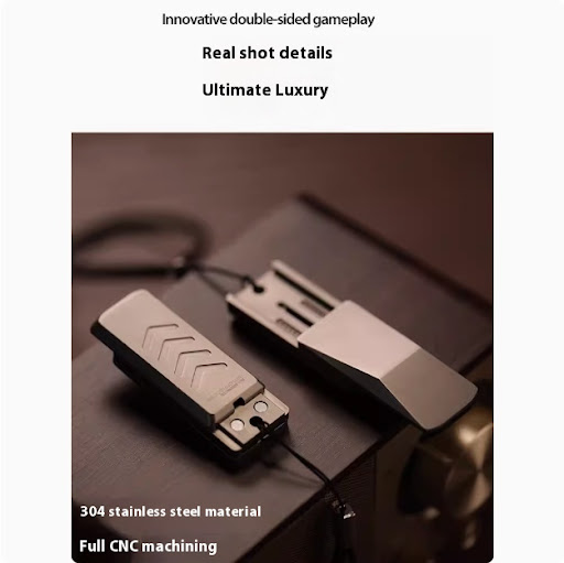 Title 1, Stainless Steel Mechanical Push Brand Decompres...