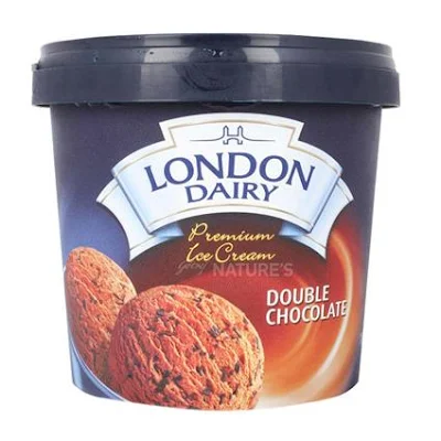 London Dairy Double Chocolate 1 Ltr - 1 pc