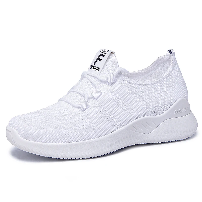 Comfortabele Vliegende Geweven Ademende Sneakers Dames Casual Schoenen, Perfect voor Comfortabel Lopen en Langdurig Draagplezier, Lichtgewicht Design