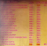 Shama Biryani Dhaba menu 1