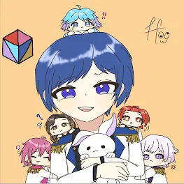 iris🎲の🤪💙くん以外がちっちゃくなっちゃった、？！