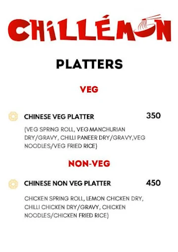 Chillemon menu 