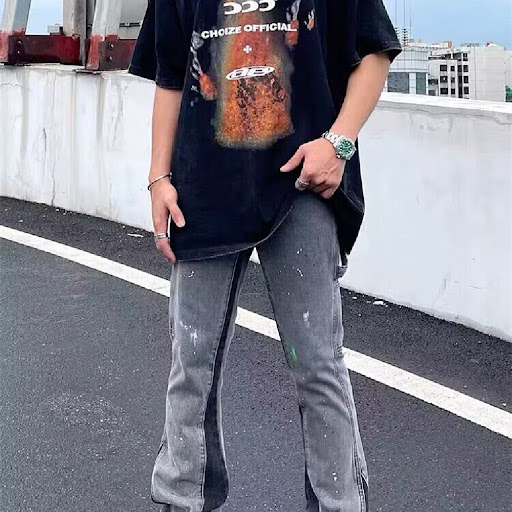 Title 3, Fashion Horn Mens Denim Pants. High-quality de...