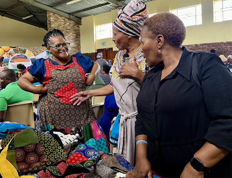 A group of seamstresses in Eastern Cape have received a much-needed boost to help expand their textile production businesses .