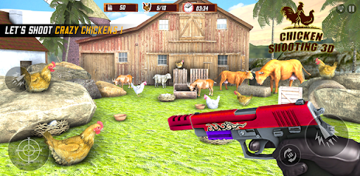 Chicken Shooting 3D Hunt Games