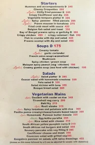 Lydie's menu 5