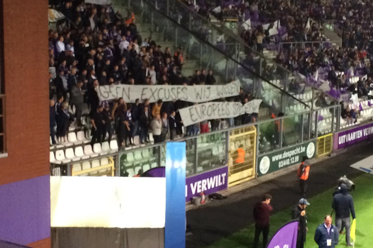 Anderlecht-fans komen met duidelijke boodschap voor aanvang bekerduel tegen Beerschot