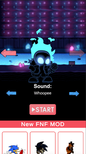 Screenshot FNF SANS Mod Test
