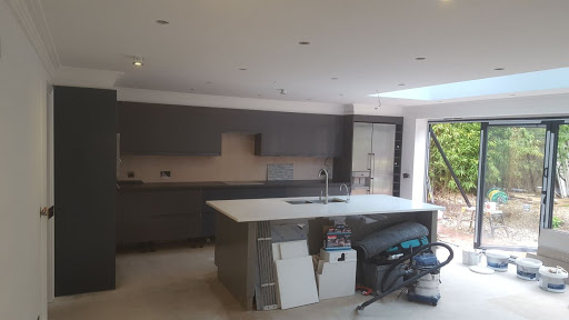Kitchen painted.