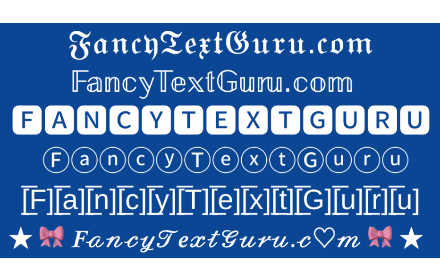 Fancy & Cool Text Generator Preview image 0