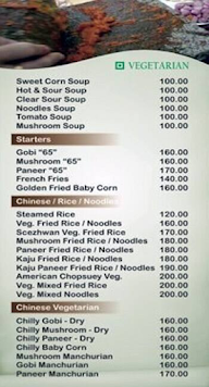 Hotel Arasu Chettinadu Ac Restaurant menu 4