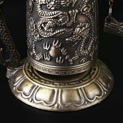 Title 5, Bronze monk lock dragon clock