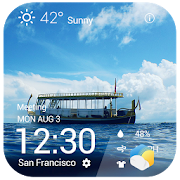 Navigation clock weather  Icon