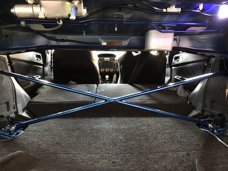 WRX STIのボディ補強に関するカスタム事例の投稿画像2枚目