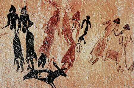 Dansa a les Coves del Cogul