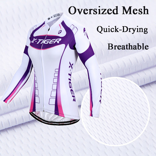 Title 7, Spring and autumn womens long-sleeved cycling ...